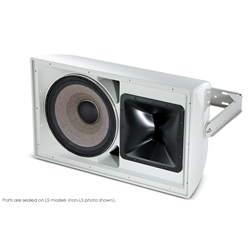 JBL AW595 - High Power 2-Way All Weather Loudspeaker with 1 x 15 Inch LF and Rotatable Horn  Grey